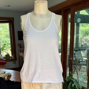 Alternative White Sleeveless Tank Top